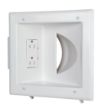 Picture of DataComm Recessed Low Vltg Media Plate w/Duplex Receptacle
