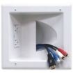 Picture of DataComm Recessed Low Vltg Media Plate w/Duplex Receptacle