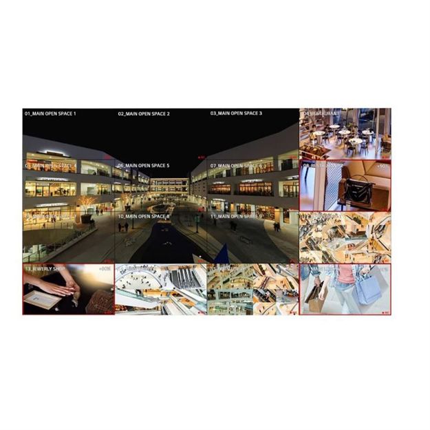 Picture of LG Commercial 55" .44mm Bezel (700 NIT) Videowall w/ 2x2 Peerless Mount