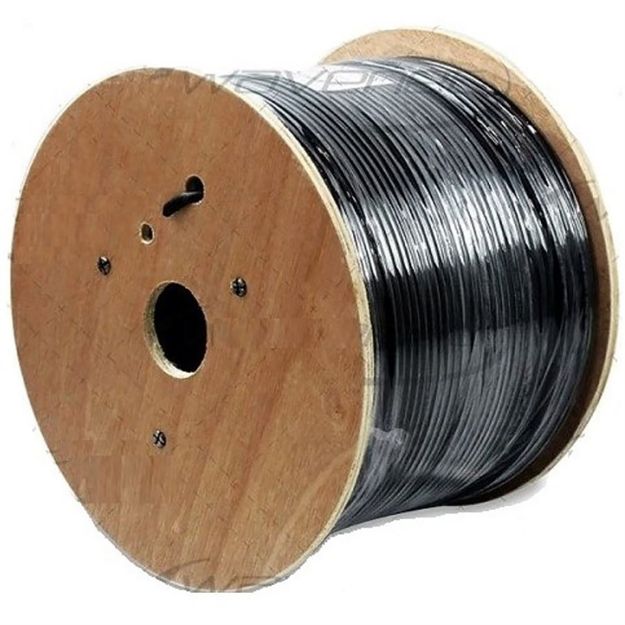 Picture of Wavenet Cat 6A UV Jacket SOLID BC 10GB 1,000' REEL(black)