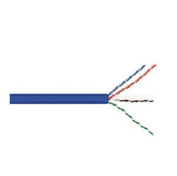 Picture of Wavenet Cat 6A Plenum SOLID 10GB 1,000' REEL(blue)