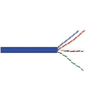 Picture of Wavenet Cat 6A PVC SOLID 10GB 1,000' REEL(blue)