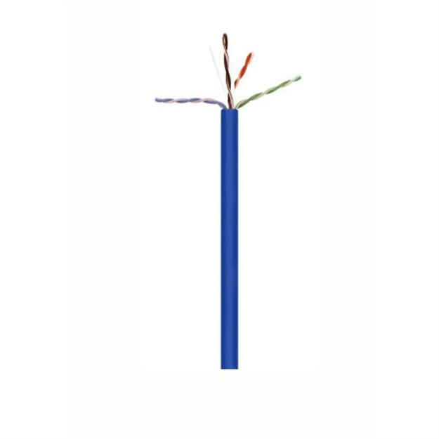 Picture of Wavenet Cat 6 “E”  600MHz Plenum Blue With Spline
