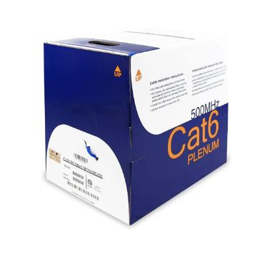 Picture of Wavenet Cat 6 Plenum SC 550MHZ 1,000'REELEX II(blu