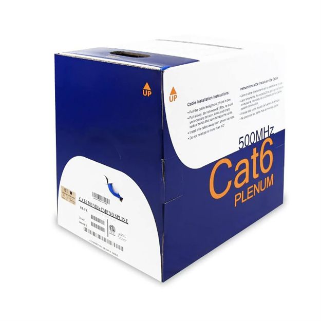 Picture of Wavenet Cat 6 Plenum SC 550MHZ 1,000'REELEX II(blu