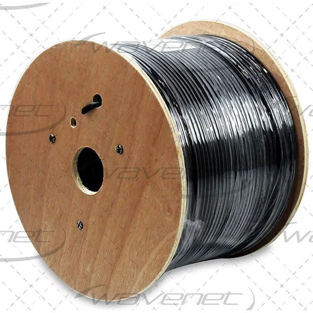 Picture of Wavenet Cat 6E Direct Burial w/PE Jacket UV Rated 600MHZ 1,000' REEL(b