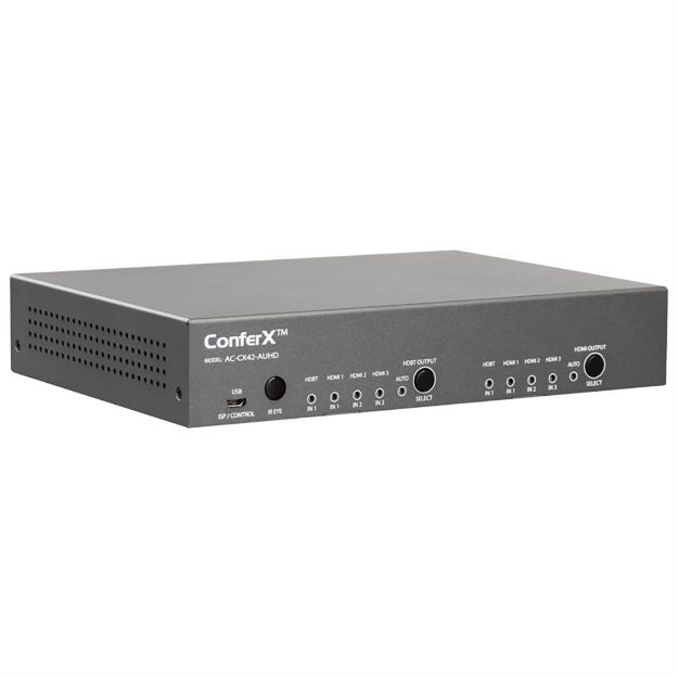 Picture of AVPro HDBaseT 4x2 ConferX Audio Switching Matrix