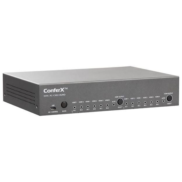 Picture of AVPro HDBaseT 6x2 ConferX Audio Switching Matrix