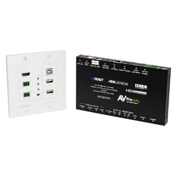Picture of AVPro Edge HDMI Wall Plate Extender Kit w/ KVM Control