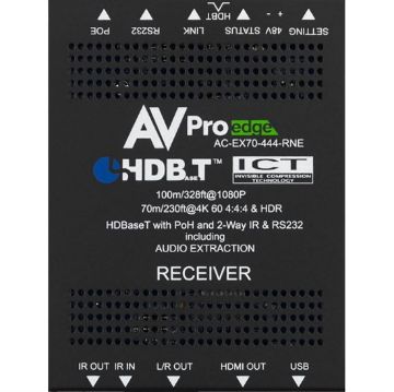 Picture of AVPro Edge HDBaseT Receiver Only - ICT 18G, 70m 4K (100m HD)