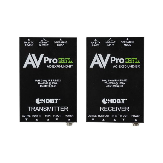 Picture of AVPro Edge Basic 70 Meter HDMI via HDBaseT Extender Kit