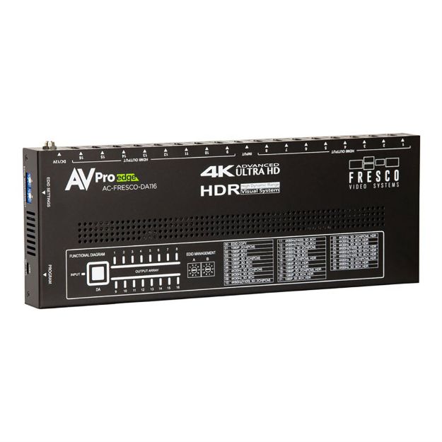 Picture of AVPro Edge Processor HDMI 1x16 18GBPS Splitter w/HDR