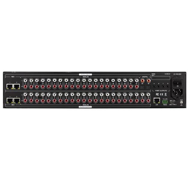 Picture of AVPro Edge 24 Port 2 Channel Audio Matrix with Dual AEX inpu