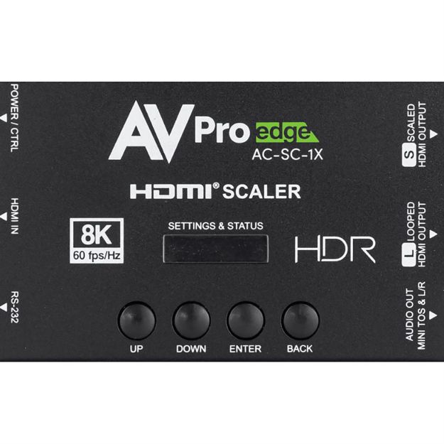 Picture of AVPro Edge 8K HDMI Down Scaler, EDID Manager & Audio De-Embe