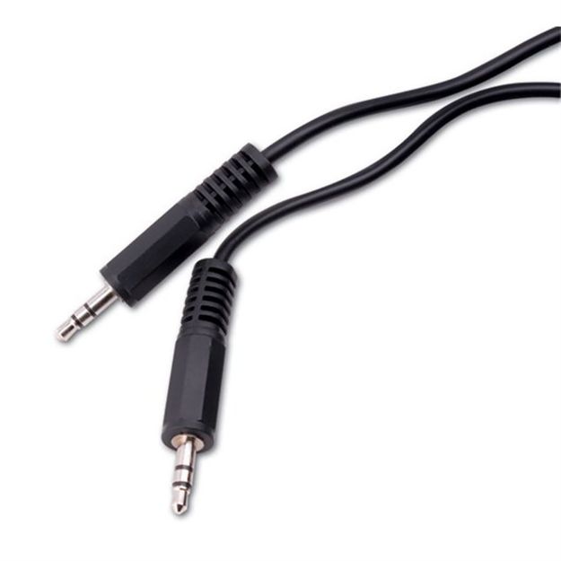 Picture of Vanco 3.5mm Stereo Plug to 3.5mm Stereo Plug Cable- 6' Lengt