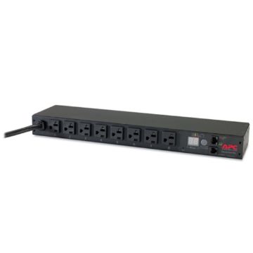 Picture of APC Rack PDU, Metered, 1U, 20A, 120V, (8) 5-20