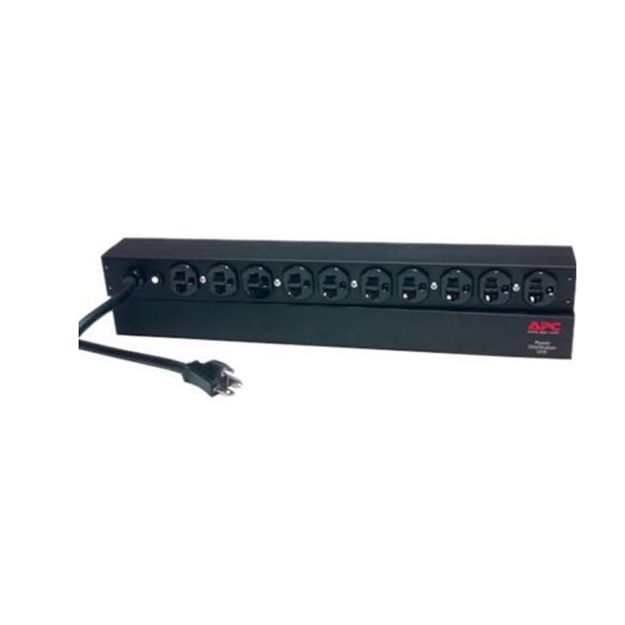 Picture of APC Basic 10-Outlet 1U Rack-Mount PDU AC 120V 1.8kW