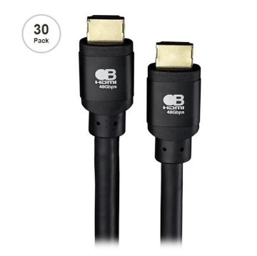 Picture of Bullet Train 10K 48Gbps HDMI Cable 1M Qty 30