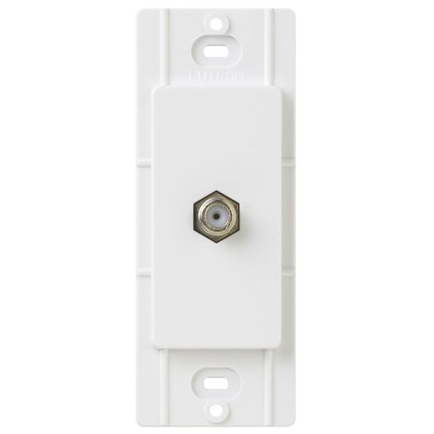 Picture of Lutron Claro Cable Jack (white)