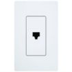 Picture of Lutron Claro Telephone Jack (white)