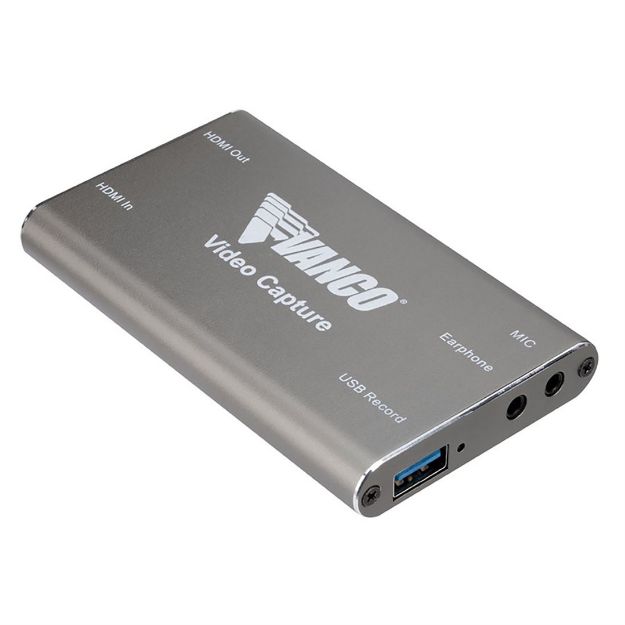 Picture of Vanco 4K HDMI to USB Capture w/ Audio Embedding/De-Embedding
