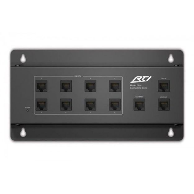 Picture of RTI Eight Device Connecting Block (for use with RTI in-wall