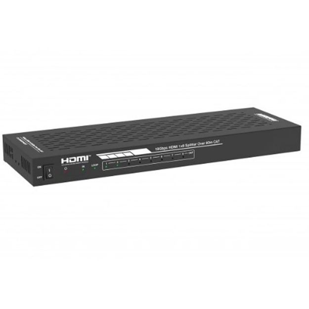 Picture of Ethereal 1x8 HDMI 2.0 Splitter Extender