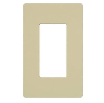 Picture of Lutron Claro 1-Gang Wall Plate (ivory)