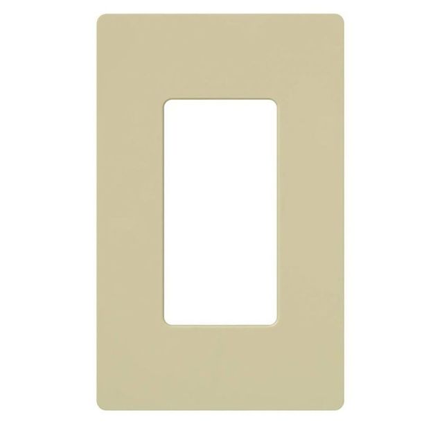 Picture of Lutron Claro 1-Gang Wall Plate (ivory)