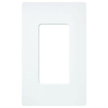 Picture of Lutron Claro 1-Gang Wall Plate (white)