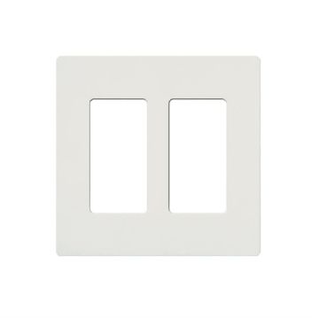 Picture of Lutron CLARO WALLPLATE 2 GANG 48-PK(white)
