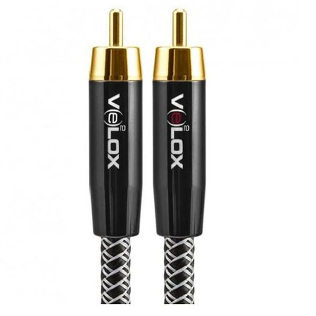 Picture of Velox 2 Meter Premium Stereo RCA Cable