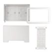 Picture of On-Q 9" Dual-Purpose In-Wall Enclosure Cover/Trim/Plate (White)