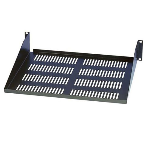 Picture of Quest 2U 19"W x 15"D Fixed Single-Sided Vented Shelf