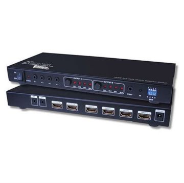Picture of Vanco Evolution HDMI 4x2 Compact Matrix Selector Switch 4K2K