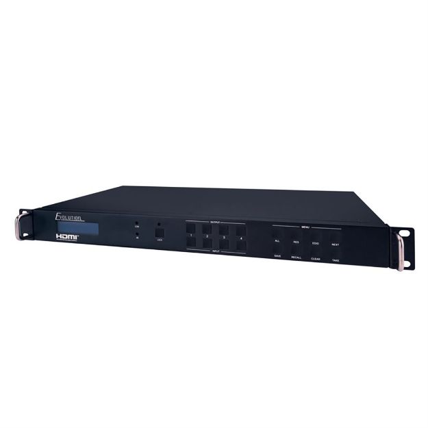 Picture of Vanco Evolution 4K 4×4 Seamless Audio and Video Matrix with