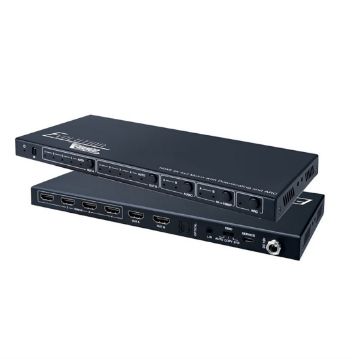 Picture of Vanco HDMI 4K 4x2 Matrix with Downscaling and ARC HDR HDCP 2
