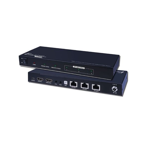 Picture of Vanco 1x3 Plus 1 HDMI Output Splitter over Single Cat 5e/Cat