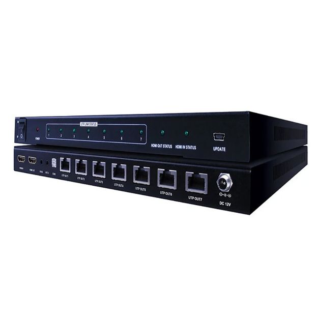 Picture of Vanco 1x7 Plus 1 HDMI Output Splitter over Single Cat 5e/Cat