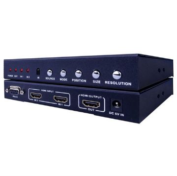 Picture of Vanco HDMI 2x1 Selector Switch Multiview/PIP 1080p/60Hz Up/D