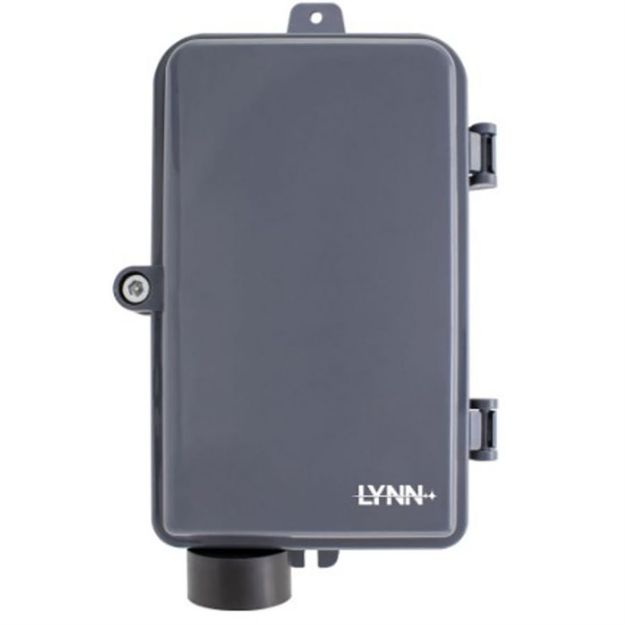 Picture of Techlogix Compact Indoor/Outdoor Wall-Mount Box - 6 13mm Adapter / Coupler Slots (grey)