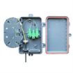 Picture of Techlogix Compact Indoor/Outdoor Wall-Mount Box - 6 13mm Adapter / Coupler Slots (grey)