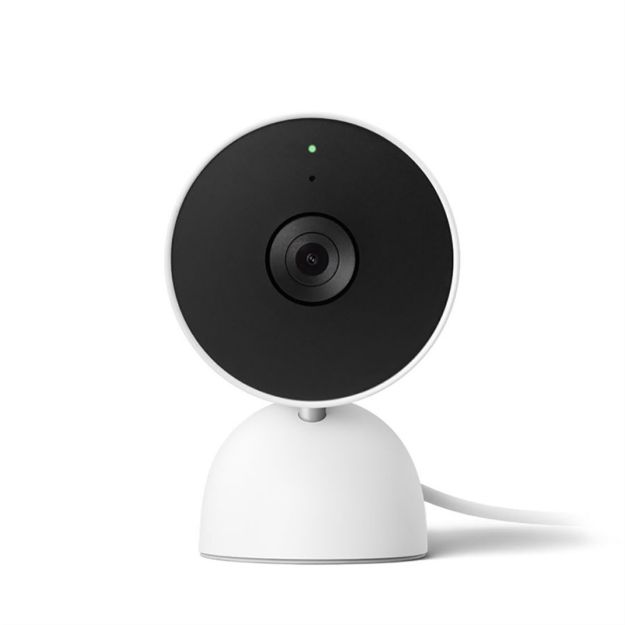 Picture of Nest Google Cam, Indoor, Wired, 2nd Generation (Snow)