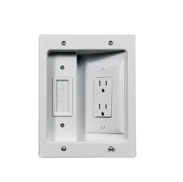 Picture of On-Q Flat Panel TV Connection Kit (white)