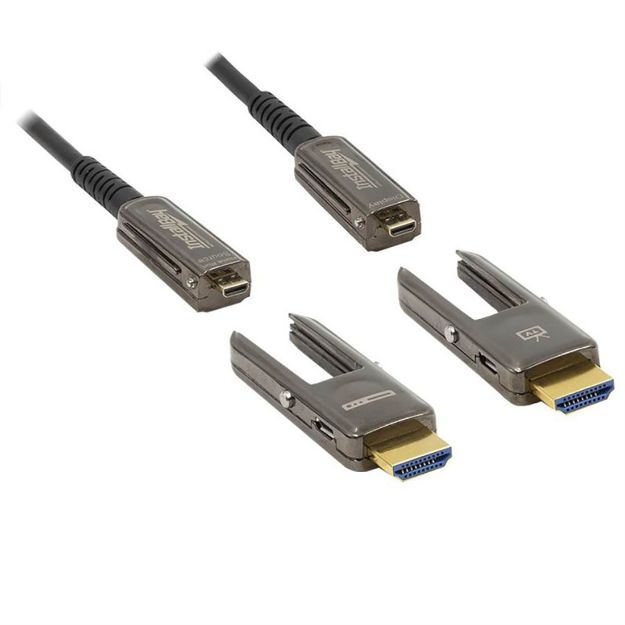 Picture of Ethereal 100' HDMI AOC CABLE 24Gbps w/ Detachable Headshell