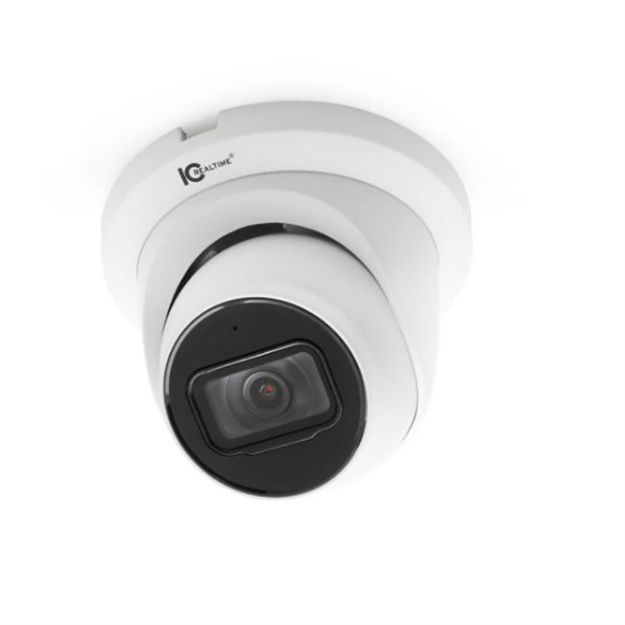 Picture of IC Realtime 8MP IP INDOOR/OUTDOOR MID SIZE EYEBALL DOME. FIX
