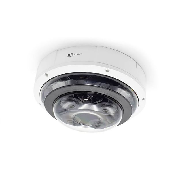 Picture of IC Realtime 4 x 2MP Multi Lens IP Dome. I-Sniper. 4 x 2.7 -