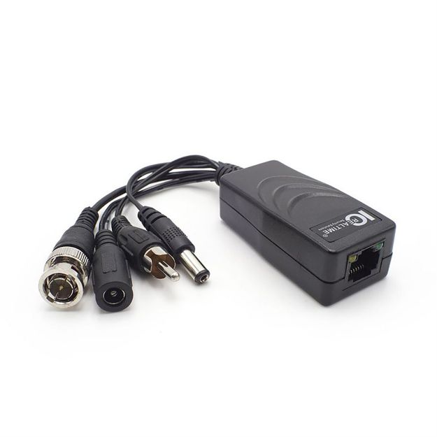 Picture of IC Realtime 1-Channel Analog Camera Utp Cat 5/6 POE Balun (p