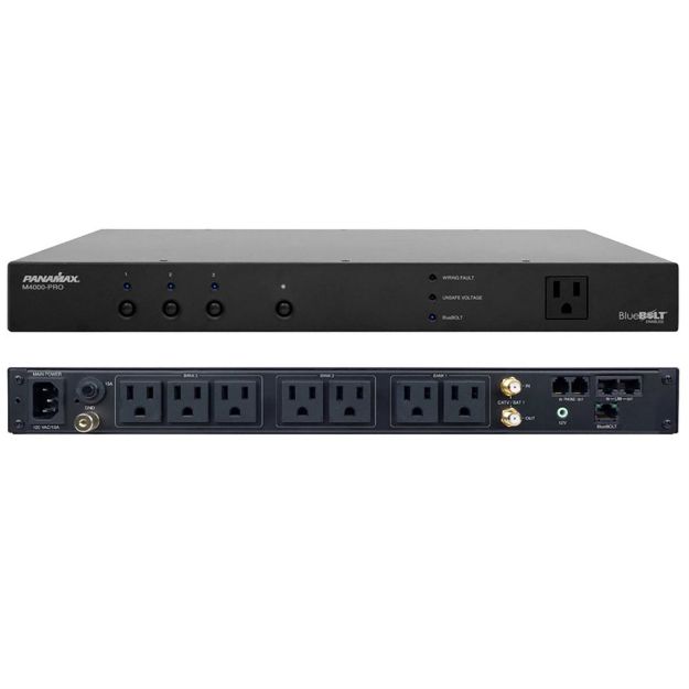 Picture of Panamax 15 Amps BlueBOLT Power Cond 8 Outlets/3 Control Banks