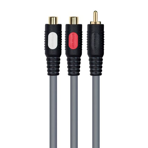 Picture of Ethereal MHX Series 1 Male/2 Female Audio Y-Cable
